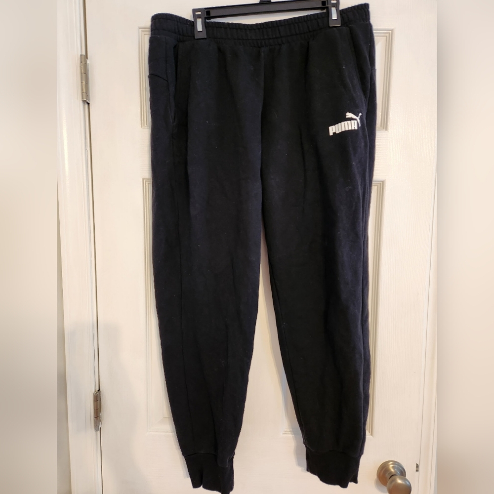 Puma Black Joggers